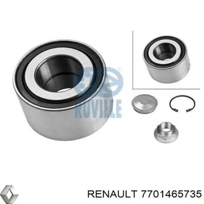 Купить 7701465735 Renault (RVI) Подшипник задней ступицы