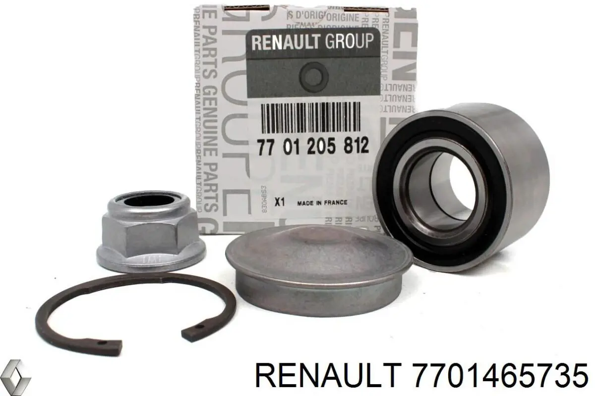 Подшипники задней ступицы Renault (RVI) 7701465735 цена, от 11.19 USD