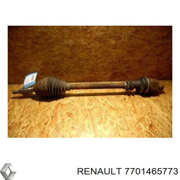 Полуось (привод) передняя Renault (RVI) 7701465773 цена, от 81.88 USD