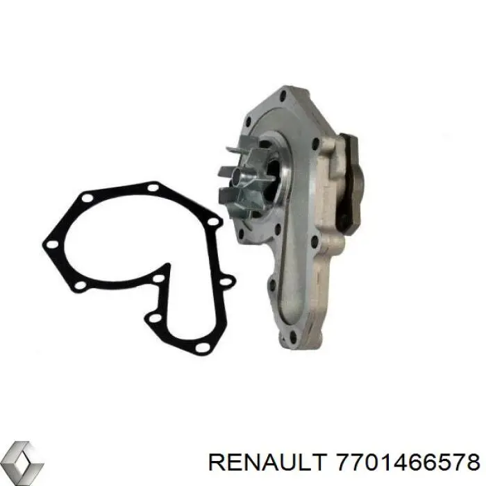 Помпа охлаждения Renault (RVI) 7701466578 цена, от 22.28 USD