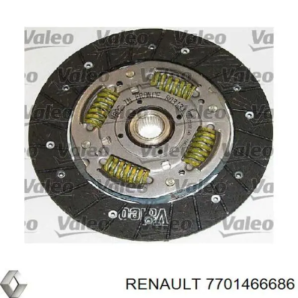 Сцепление 7701466686 Renault (RVI)