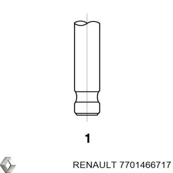 7701466717 Renault (RVI)