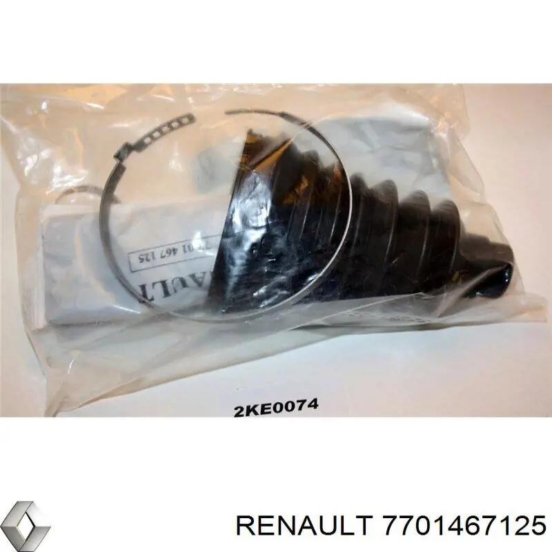 Пыльник ШРУСа наружный 7701467125 Renault (RVI)