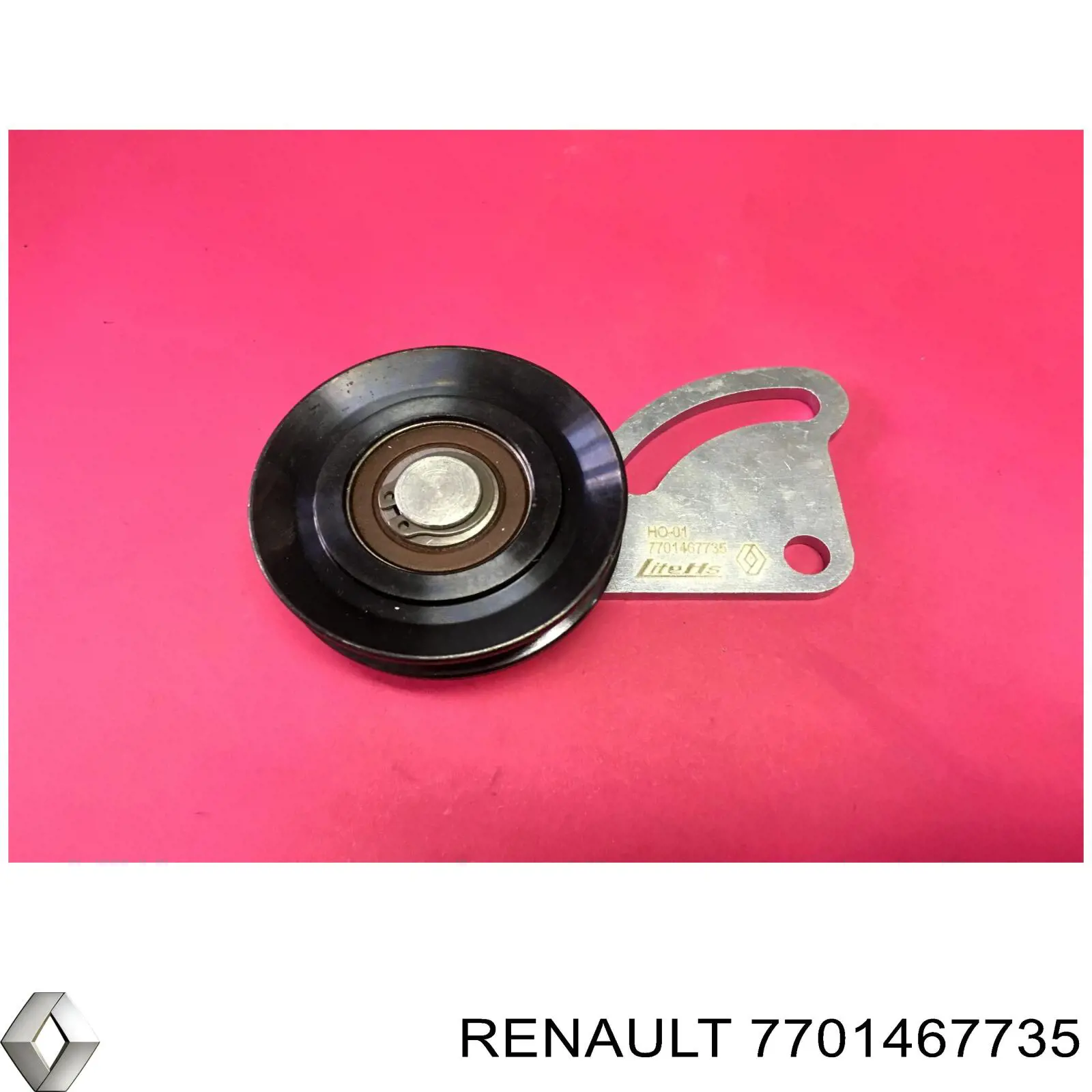 Натяжитель клинового ремня на Renault 19 I B53, C53