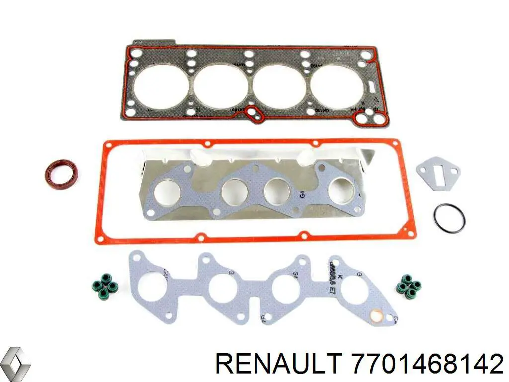 7701468142 Renault (RVI) комплект прокладок двигателя верхний
