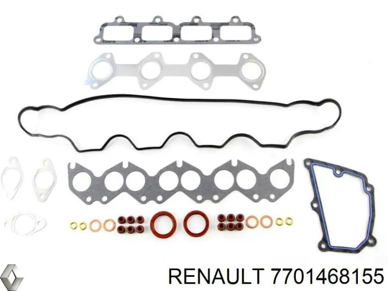 Верхний комплект прокладок двигателя Renault (RVI) 7701468155 цена, от 70.66 USD