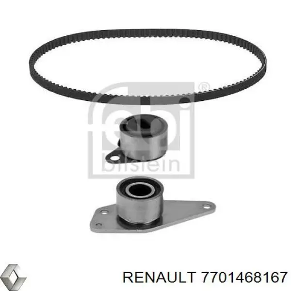 ГРМ ремни, комплект Renault (RVI) 7701468167 цена, от 68.20 USD