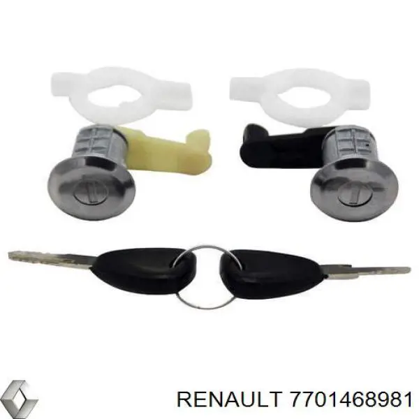 Купить 7701468981 Renault (RVI) Личинка замка двери передней левой