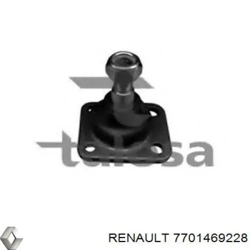 Шаровая опора верхняя Renault (RVI) 7701469228