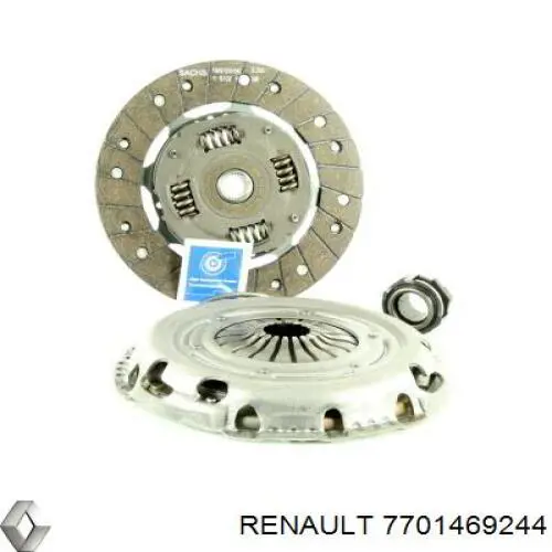 Комплект сцепления (3 части) Renault (RVI) 7701469244 цена, от 121.79 USD