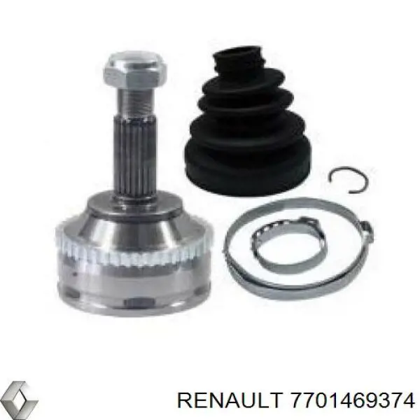 Левая полуось 7701469374 Renault (RVI)