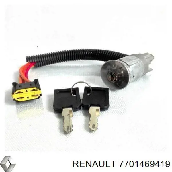 7701469419 Renault (RVI) Личинки замков, комплект
