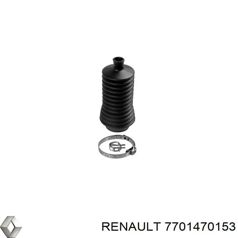 Bota de proteção do mecanismo de direção (de cremalheira) para Renault Safrane (B54)