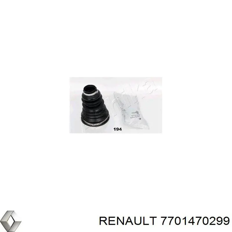 Пыльник ШРУСа внутренний, правый Renault (RVI) 7701470299