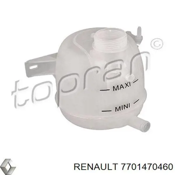 Бачок системы охлаждения 7701470460 Renault (RVI)