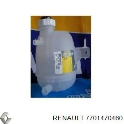 Бачок системи охолодження, розширювальний 7701470460 Renault (RVI)