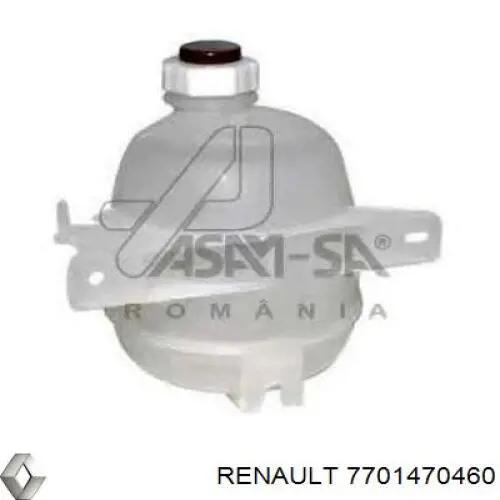 Купить 7701470460 Renault (RVI) Водяной бачок системы охлаждения