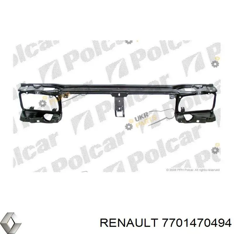 Накладка фар 603206R Polcar