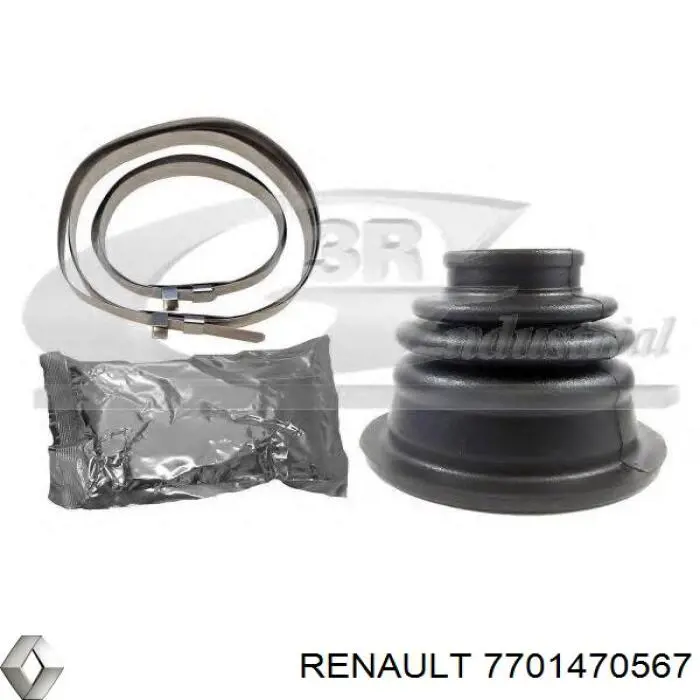 Купить 7701470567 Renault (RVI) Пыльник ШРУСа внутренний, передней полуоси, левый