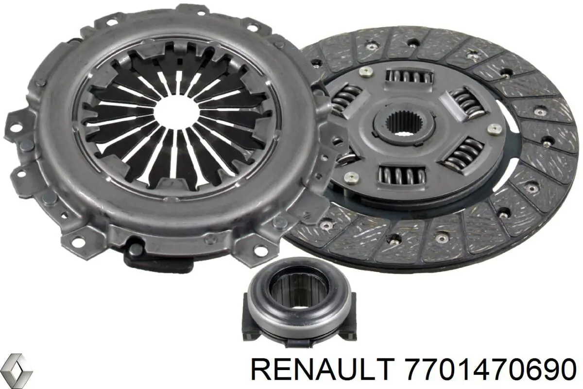 7701470690 Renault (RVI) сцепление