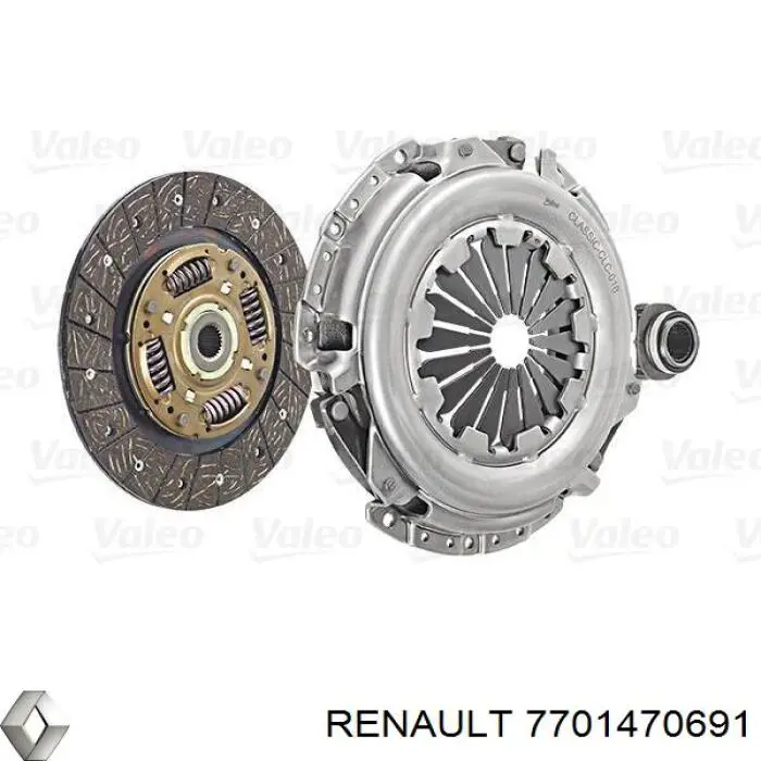 7701470691 Renault (RVI) сцепление