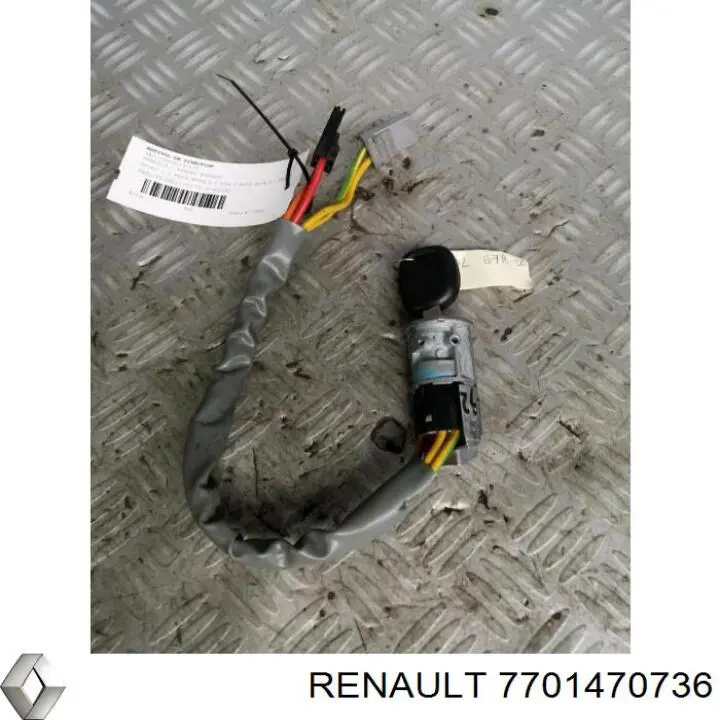 Купить 7701470736 Renault (RVI) Замок зажигания