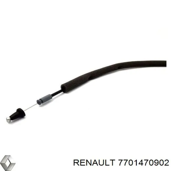 Трос (тяга) открывания замка двери задней 7701470902 Renault (RVI)