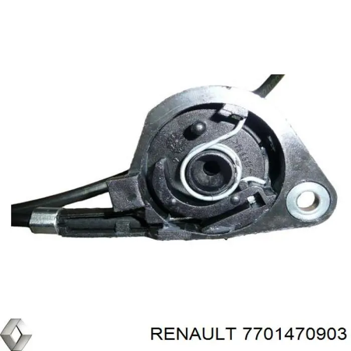 Трос/тяга открывания замка двери задней правой Renault (RVI) 7701470903
