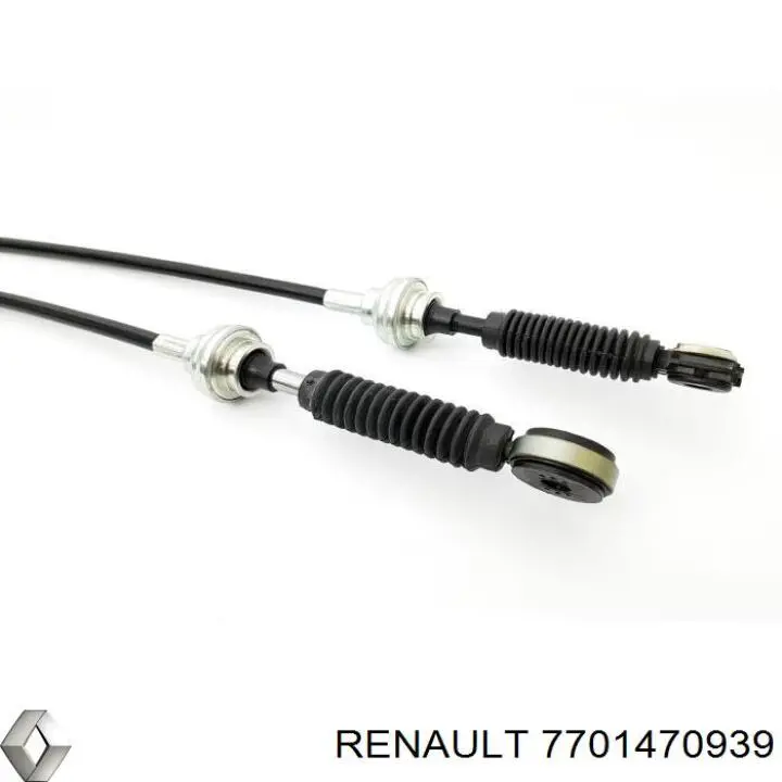 Трос переключения передач сдвоенный 7701470939 Renault (RVI)