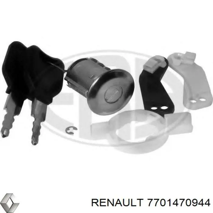 7701470944 Renault (RVI) trinco de fecho da porta dianteira