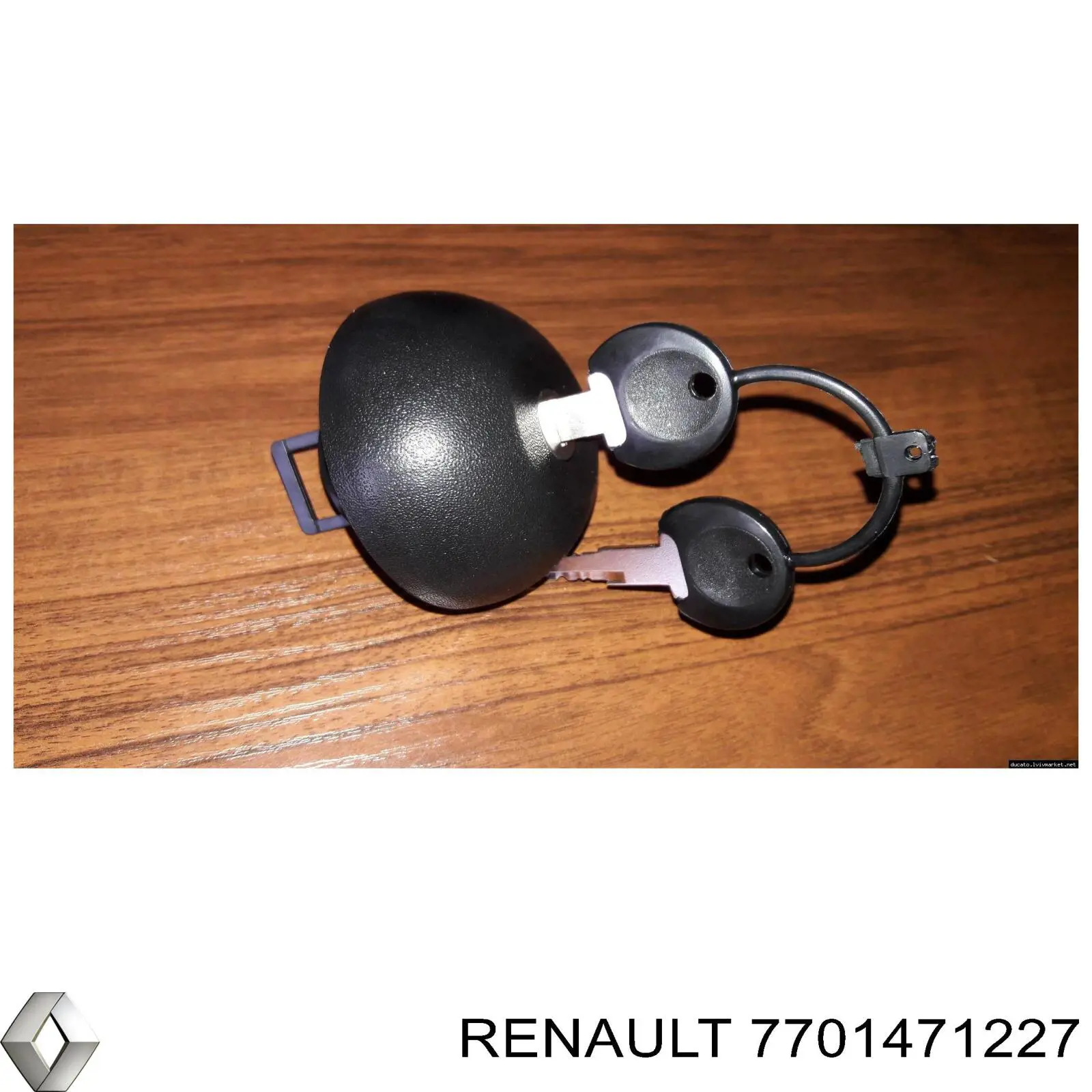 7701471227 Renault (RVI) крышка (пробка бензобака)