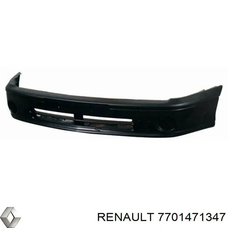 Передний бампер 7701471347 Renault (RVI)