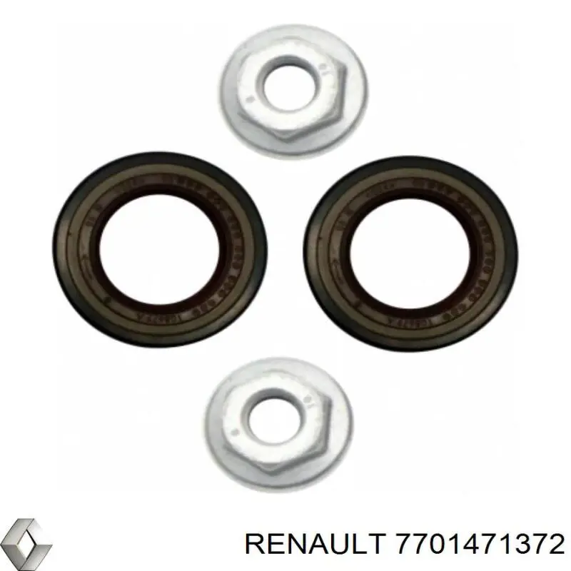 Кольцо патрубка турбины, нагнетаемого воздуха Renault (RVI) 7701471372 цена, от 26.73 USD