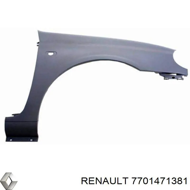7701471381 Renault (RVI) Переднее правое крыло