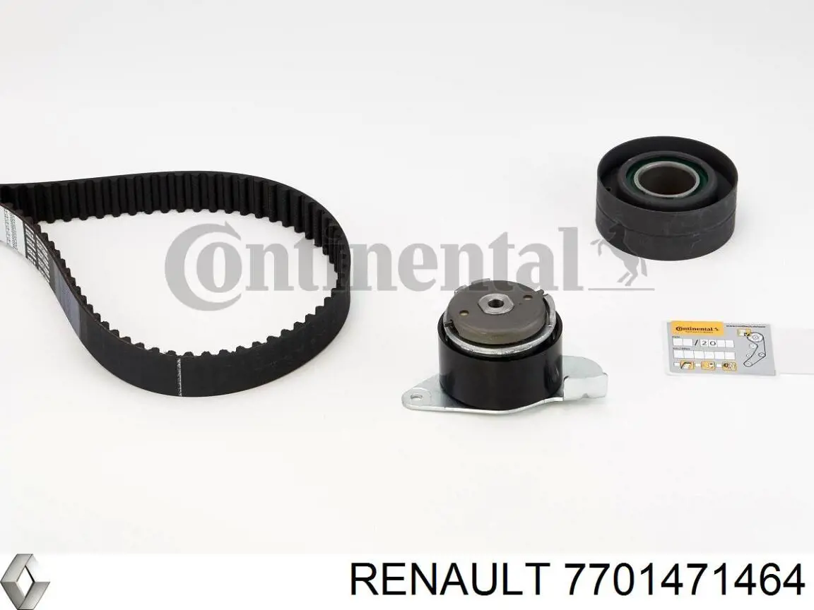 7701471464 Renault (RVI) Комплект ремня ГРМ