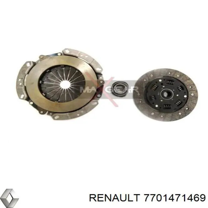 Комплект сцепления (3 части) Renault (RVI) 7701471469 цена, от 68.06 USD