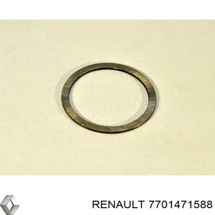 Полукольцо упорное (разбега) коленвала верхнее Renault (RVI) 7701471588 цена, от 197.33 USD