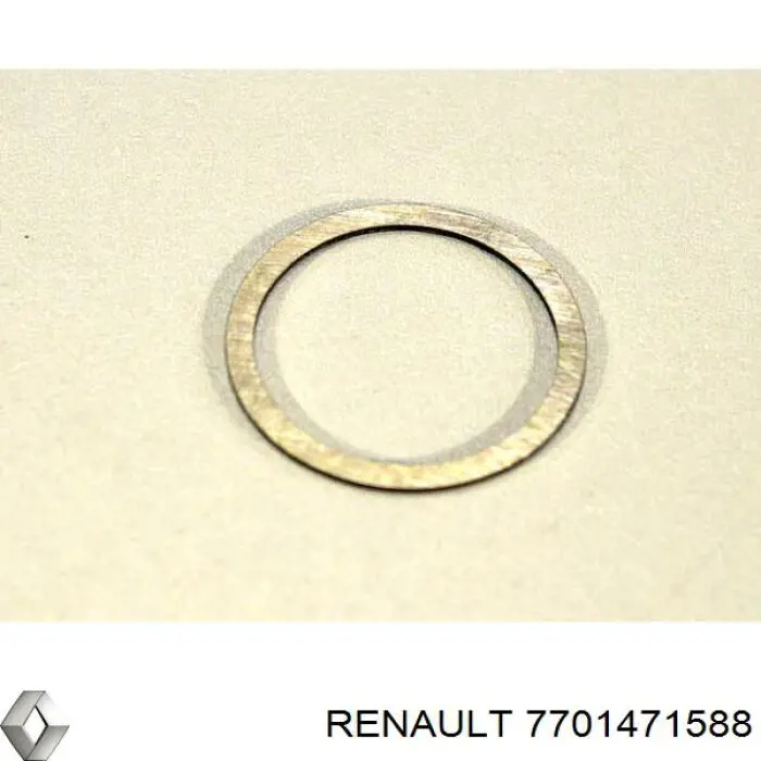 Купить 7701471588 Renault (RVI) Полукольцо упорное (разбега) коленвала верхнее