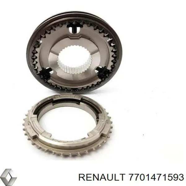 7701471593 Renault (RVI) кольцо синхронизатора