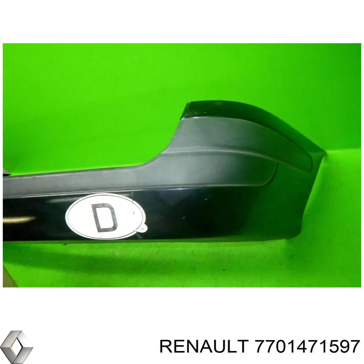 7701471597 Renault (RVI) бампер задний