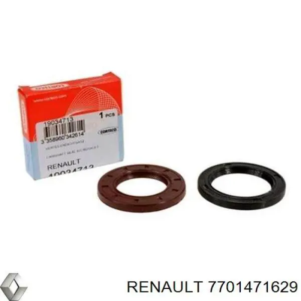 7701471629 RENAULT Retén de árbol de levas original y equivalente