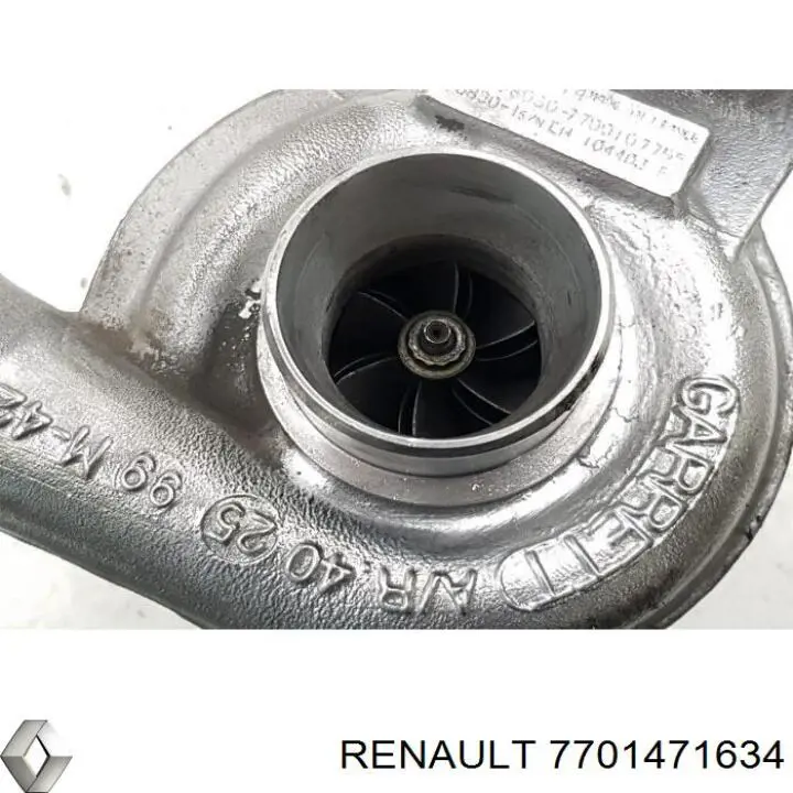 Турбонагнетатель Renault (RVI) 7701471634 цена, от 133.88 USD