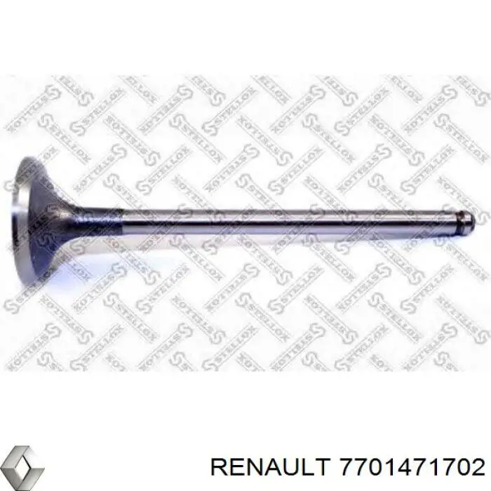 Клапан впускной Renault (RVI) 7701471702 цена, от 51.14 USD