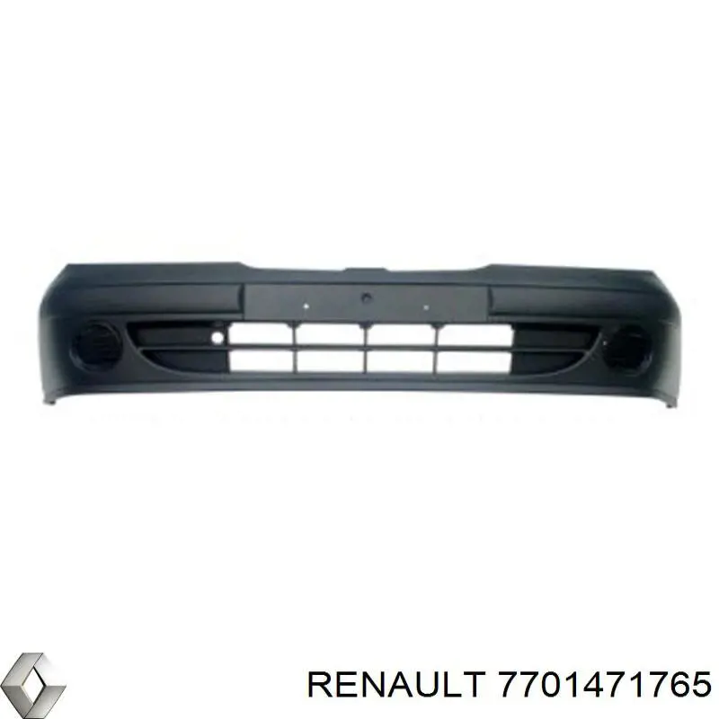 Бампер передний Renault (RVI) 7700423120