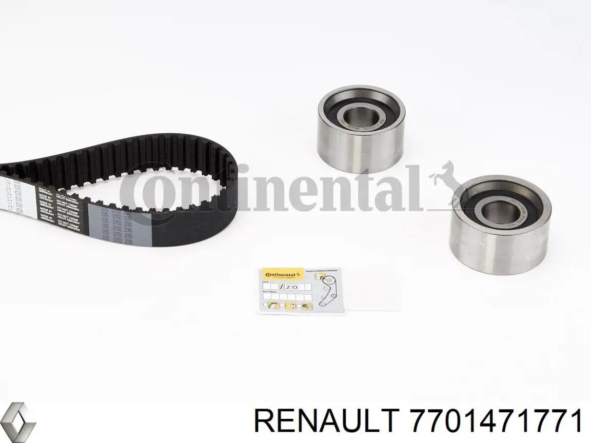 7701471771 Renault (RVI) комплект грм