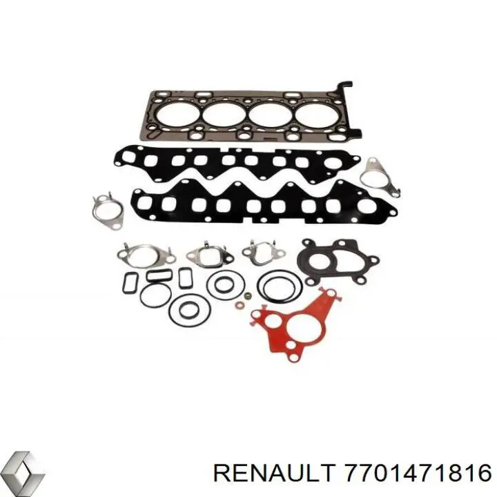 Прокладка впускного коллектора 7701471816 Renault (RVI)