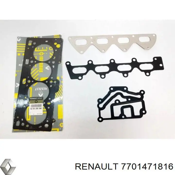 Прокладка впускного коллектора Renault (RVI) 7701471816
