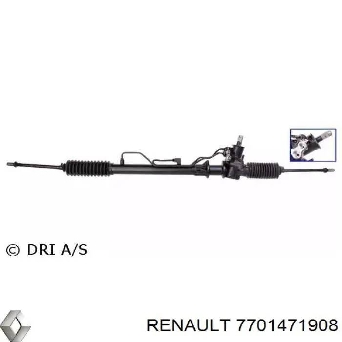 Реечный рулевой механизм Renault (RVI) 7701471908 цена, от 185.82 USD