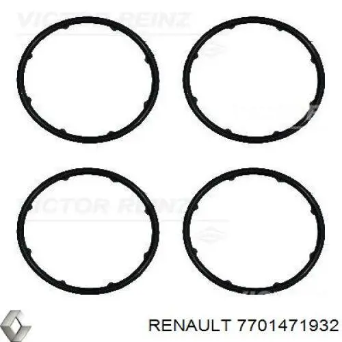 Прокладка коллектора впуск Renault (RVI) 7701471932