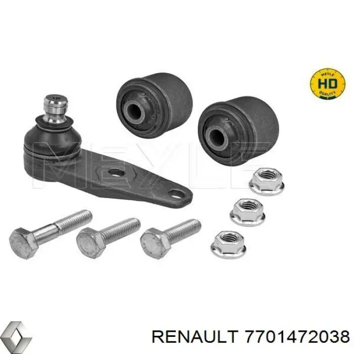 7701472038 Renault (RVI) Палец шаровой нижний